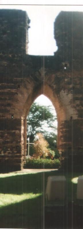 Ruinas da igreja jesuítica de alagoinhas